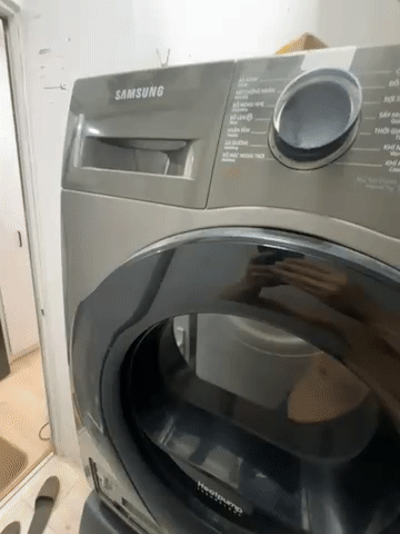 Máy sấy Samsung Heatpump Xám. Mua bán Máy giặt tại Thành phố Thủ Đức Tp Hồ Chí Minh được đăng bởi A Lâm hình 1