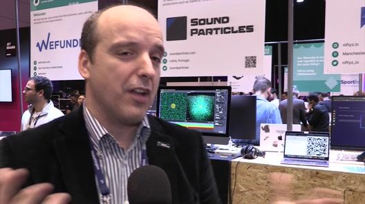 Thumbnail image for video "Web Summit 2022: Nuno Fernandes (Sound Particles)"