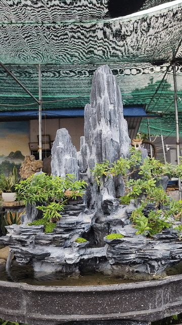 Hòn non bộ đá san hô kt 80x50x92. Mua bán Cây cảnh, đồ trang trí tại Quận 7 Tp Hồ Chí Minh được đăng bởi Non Bộ An Nhiên hình 1
