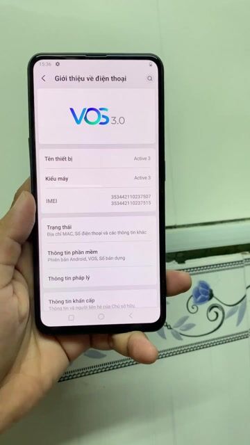 Vsmart Active 3 ram 6gb/64g xài bao ngon. Mua bán Điện thoại tại Quận 12 Tp Hồ Chí Minh được đăng bởi Tính hình 1