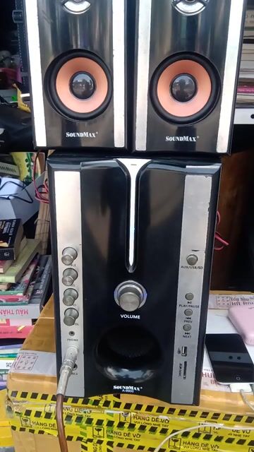 Hệ thống loa Soundmax A-8900 Đen. Mua bán Tivi, Âm thanh tại Quận Tân Phú Tp Hồ Chí Minh được đăng bởi Tiệm Sách Cũ Hoàng Lộc hình 1