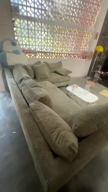 Ghế sofa vải màu Nâu mới cứng. Mua bán Bàn ghế tại Thành phố Bảo Lộc Lâm Đồng được đăng bởi Nguyen  hình 1