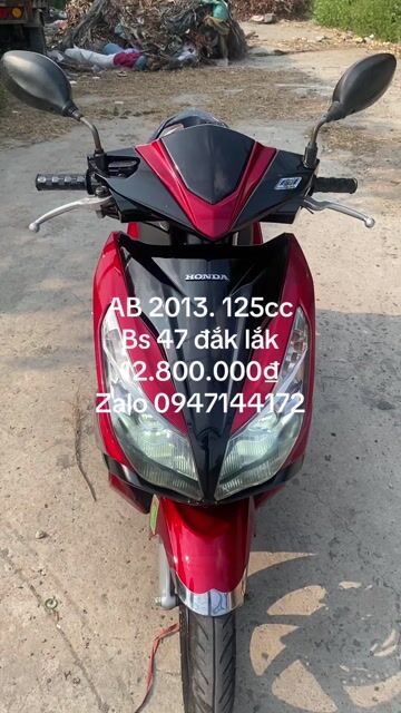 Honda Air Blade Mắt cú 2013 Đỏ đen. Mua bán Xe máy tại Huyện Bình Chánh Tp Hồ Chí Minh được đăng bởi Bình tĩnh sống hình 1