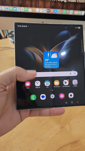 Samsung Z Fold 4 5G 12GB/256GB Trắng. Mua bán Điện thoại tại Quận Ninh Kiều Cần Thơ được đăng bởi hiển mobile hình 1