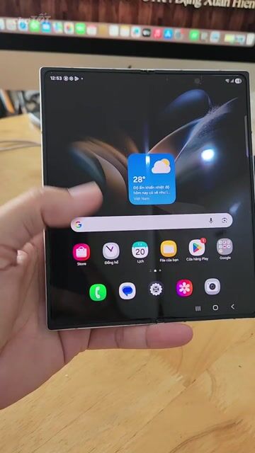 Samsung Z Fold 4 5G 12GB/256GB Trắng. Mua bán Điện thoại tại Quận Ninh Kiều Cần Thơ được đăng bởi hiển mobile hình 1