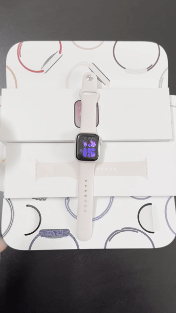 Apple Watch Series 9 41mm Hồng nhạt Như mới. Mua bán Thiết bị đeo thông minh tại Quận Bình Thạnh Tp Hồ Chí Minh được đăng bởi Phúc hình 1