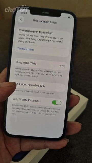 iphone 12 64g chính hãng fullbox zin all pin new. Mua bán Điện thoại tại Thành phố Vũng Tàu Bà Rịa - Vũng Tàu được đăng bởi Man Steel hình 1