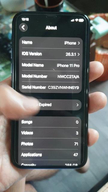 Apple iPhone 11 Pro 256GB Xanh rêu  pin mới. Mua bán Điện thoại tại Quận 5 Tp Hồ Chí Minh được đăng bởi Nguyễn Sĩ Hoàng hình 1