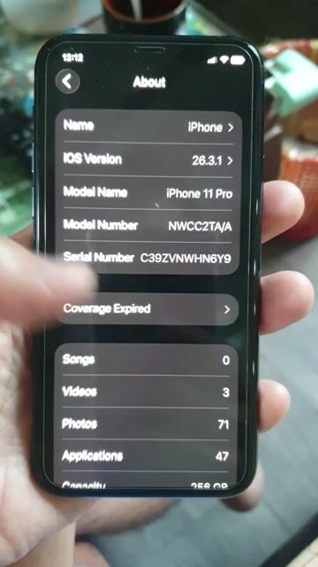 Apple iPhone 11 Pro 256GB Xanh rêu  pin mới. Mua bán Điện thoại tại Quận 5 Tp Hồ Chí Minh được đăng bởi Nguyễn Sĩ Hoàng hình 1