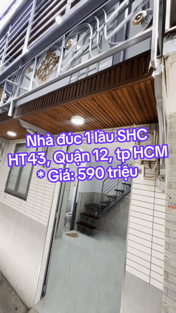 Mua bán Nhà ở Quận 12 Tp Hồ Chí Minh diện tích 15.8 m² giá 590 triệu