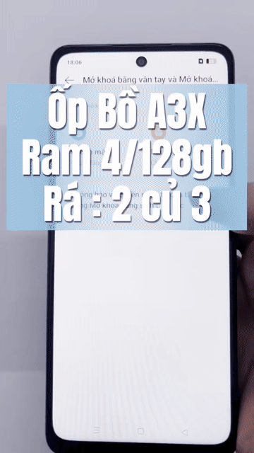 Oppo A3X. Mua bán Điện thoại tại Quận 4 Tp Hồ Chí Minh được đăng bởi Tuấn hình 1