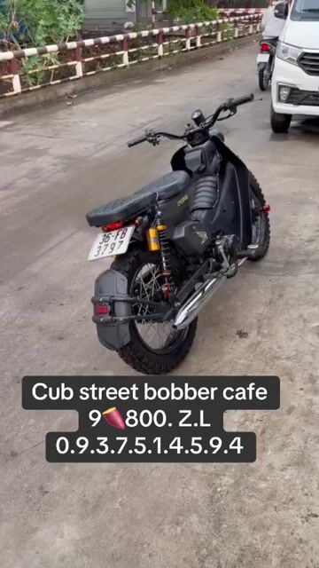 Cub độ street bobber cafe. Mua bán Xe máy tại Quận Bình Tân Tp Hồ Chí Minh được đăng bởi Nguyễn Trần Khắc Trường hình 1