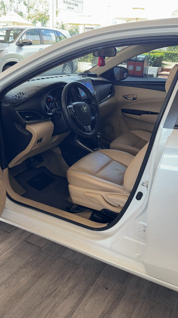 Toyota Vios G 2022 Trắng 46.000 km. Mua bán Ô tô tại Thị xã Bến Cát Bình Dương được đăng bởi Yến Linh Toyota Mỹ Phước hình 1