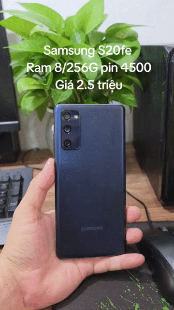Samsung S20 FE 256GB màn zin còn vân tay face id. Mua bán Điện thoại tại Quận Hà Đông Hà Nội được đăng bởi Shop Điện Thoại Cũ Zin hình 1