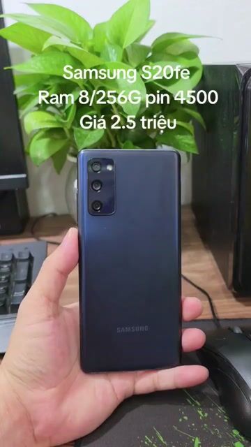 Samsung S20 FE 256GB màn zin còn vân tay face id. Mua bán Điện thoại tại Quận Hà Đông Hà Nội được đăng bởi Shop Điện Thoại Cũ Zin hình 1