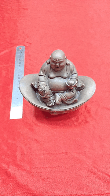 Tượng Phật Di Lặc bằng đồng. Mua bán Cây cảnh, đồ trang trí tại Huyện Kiên Hải Kiên Giang được đăng bởi Hào  hình 1