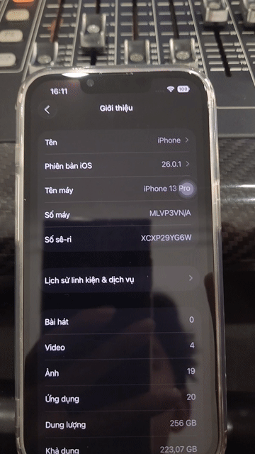 Apple iPhone 13 Pro no sim Xanh. Mua bán Điện thoại tại Quận Cái Răng Cần Thơ được đăng bởi Trần Vinh hình 1