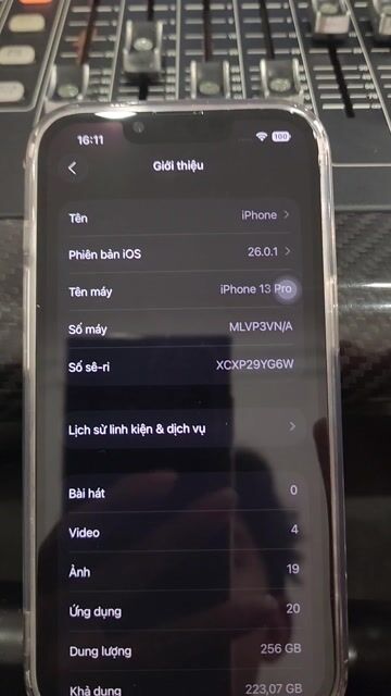 Apple iPhone 13 Pro no sim Xanh. Mua bán Điện thoại tại Quận Cái Răng Cần Thơ được đăng bởi Trần Vinh hình 1