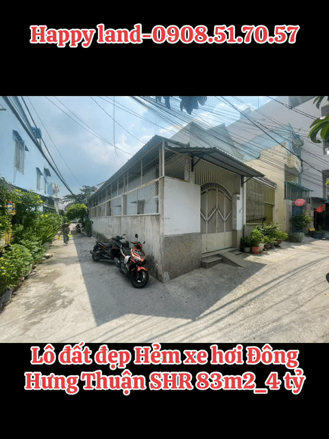 Mua bán Đất Quận 12 Tp Hồ Chí Minh diện tích 83 m² giá 3,999 tỷ