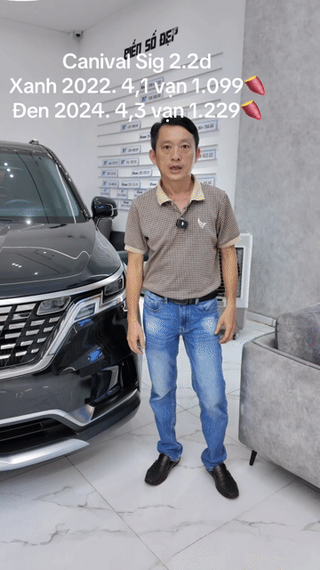 Kia Carnival Signature 2.2D 2022 Xanh 41.000 km. Mua bán Ô tô tại Quận Gò Vấp Tp Hồ Chí Minh được đăng bởi Tú Anh hình 1