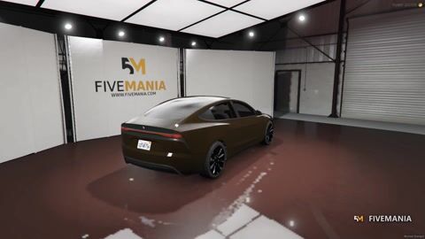 FIVEM Electron1 | Realistic Electric Sedan [Unbadged] Add-On | Interior & Exterior | Working Lights | Add-On | Optimized | Fivem Ready | High Quality, video preview
