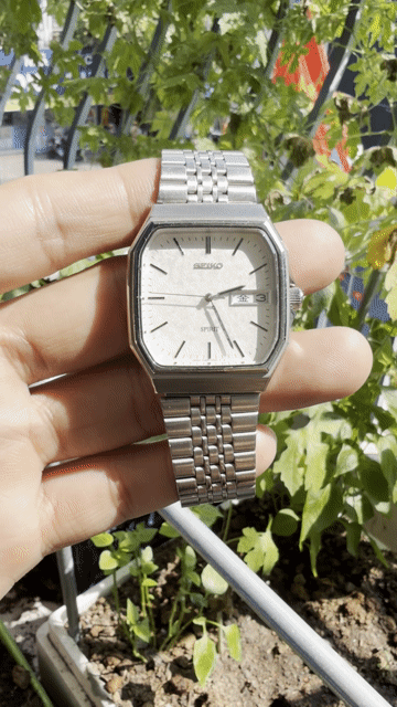 Đồng hồ Seiko Spirit Tank Mặt Bông Tuyết. Mua bán Đồng hồ tại Quận 3 Tp Hồ Chí Minh được đăng bởi HT Đức hình 1
