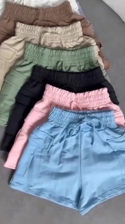 Female shorts video thumbnail