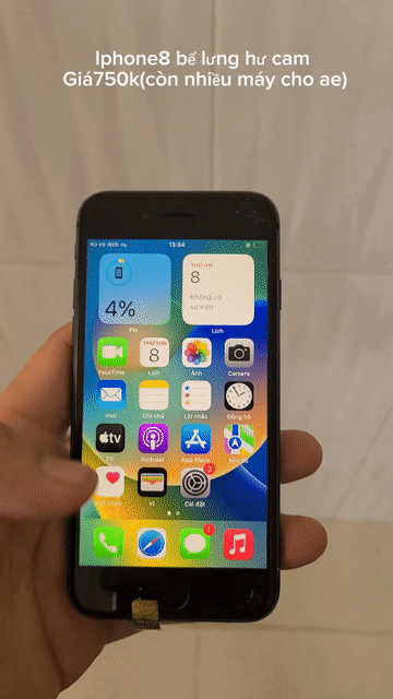 Apple iPhone 8 64GB Đen Đã dùng. Mua bán Điện thoại tại Quận 6 Tp Hồ Chí Minh được đăng bởi Nguyễn Trọng Phú Cường hình 1