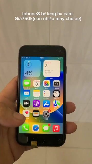 Apple iPhone 8 64GB Đen Đã dùng. Mua bán Điện thoại tại Quận 6 Tp Hồ Chí Minh được đăng bởi Nguyễn Trọng Phú Cường hình 1