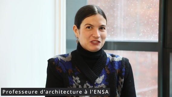 Professeure d'architecture à l'ENSA