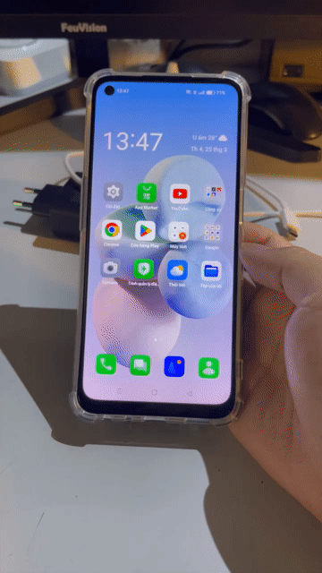 Oppo A55 máy người dùng giữ gìn, pin mới. Mua bán Điện thoại tại Huyện Thanh Trì Hà Nội được đăng bởi Minh Dương hình 1
