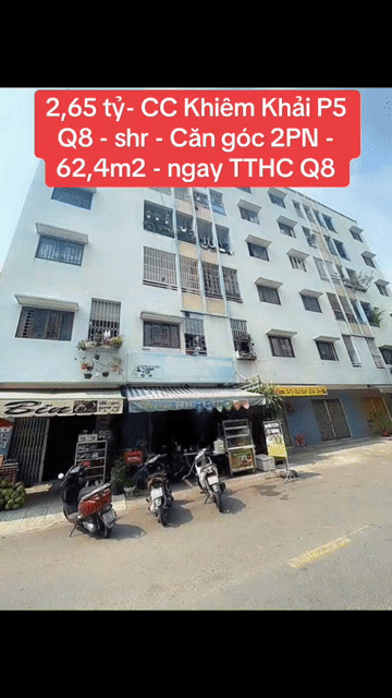 Mua bán Căn hộ Chung cư Quận 8 Tp Hồ Chí Minh diện tích 64 m² giá 2,65 tỷ