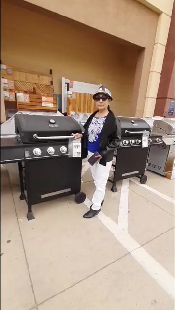 Máy nướng BBQ Mỹ Xanh Đen. Mua bán Bếp, lò, đồ điện nhà bếp tại Thành phố Dĩ An Bình Dương được đăng bởi Ny Ní Nồ hình 1