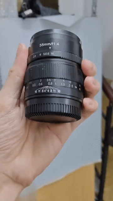 Ống kính 7artisans 55mm f/1.4  ngàm M43. Mua bán Máy ảnh, Máy quay tại Thành phố Thủ Dầu Một Bình Dương được đăng bởi Duong hình 1