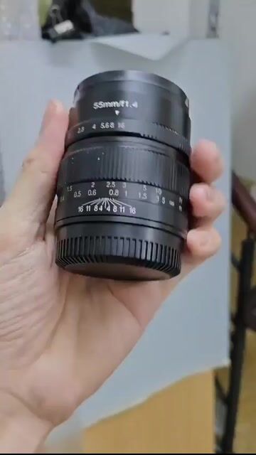 Ống kính 7artisans 55mm f/1.4  ngàm M43. Mua bán Máy ảnh, Máy quay tại Thành phố Thủ Dầu Một Bình Dương được đăng bởi Duong hình 1