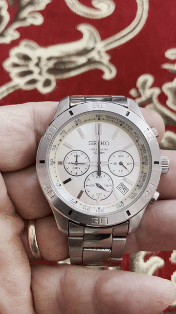 Đồng hồ Seiko Nam Thép không gỉ Bạc. Mua bán Đồng hồ tại Huyện Chương Mỹ Hà Nội được đăng bởi Nguyễn Ngọc Thảo hình 1