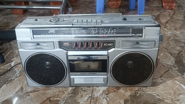 Đài Cassette JVC RC-680 Xám. Mua bán Tivi, Âm thanh tại Thành phố Cao Lãnh Đồng Tháp được đăng bởi Bình hình 1