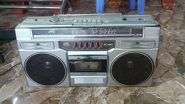 Đài Cassette JVC RC-680 Xám. Mua bán Tivi, Âm thanh tại Thành phố Cao Lãnh Đồng Tháp được đăng bởi Bình hình 1