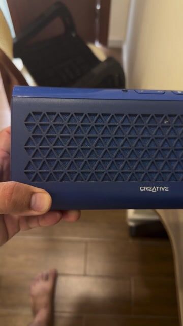 Loa Bluetooth Creative Xanh dương. Mua bán Tivi, Âm thanh tại Quận 1 Tp Hồ Chí Minh được đăng bởi Mr Bách  hình 1