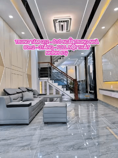 Mua bán Nhà ở Quận 12 Tp Hồ Chí Minh diện tích 80 m² giá 6,2 tỷ