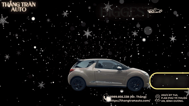 CITROEN DS3 1.6 AT Xuất xứ: Pháp Sản xuất : 2011. Mua bán Ô tô tại Thành phố Thuận An Bình Dương được đăng bởi Thắng Trần Auto hình 1