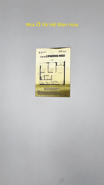 Mua bán Căn hộ Chung cư Thành phố Biên Hòa Đồng Nai diện tích 47 m² giá 1,05 tỷ