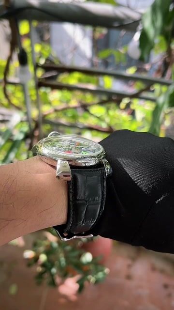 Đồng hồ Gaga Milano Da cá sấu Thụy Sĩ. Mua bán Đồng hồ tại Quận Đống Đa Hà Nội được đăng bởi Hoang Linh hình 1