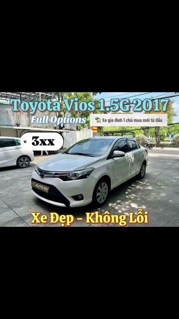 Toyota Vios 2017 1.5G Trắng. Mua bán Ô tô tại Thành phố Thủ Đức Tp Hồ Chí Minh được đăng bởi Tấn Lợi Car hình 1