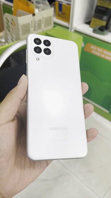 Samsung Galaxy M33 5G 128GB Trắng. Mua bán Điện thoại tại Quận Ngô Quyền Hải Phòng được đăng bởi lê thanh thuỷ hình 1