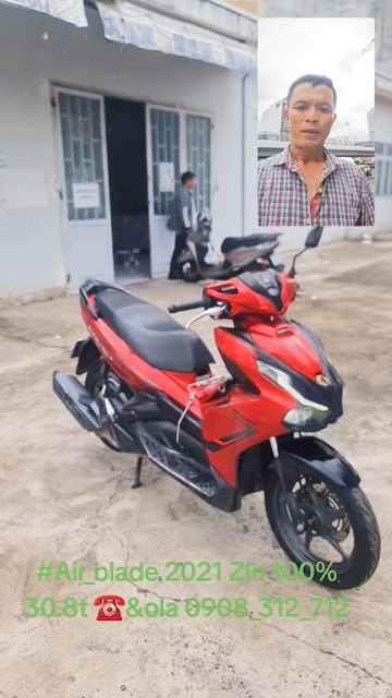 Honda Air Blade 2024 Đỏ Xăng Mạnh mẽ Mới. Mua bán Xe máy tại Quận 11 Tp Hồ Chí Minh được đăng bởi CỬA HÀNG XE MÁY LONG HỔ hình 1