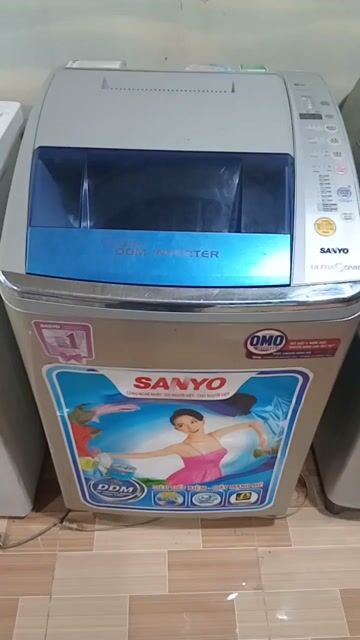 Máy giặt Sanyo 9kg Inverter Đã qua sử dụng. Mua bán Máy giặt tại Quận 8 Tp Hồ Chí Minh được đăng bởi vinh nguyen hình 1