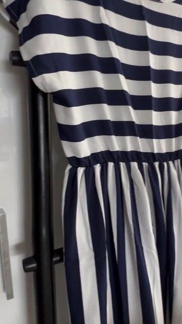 Striped Sleeveless Dress