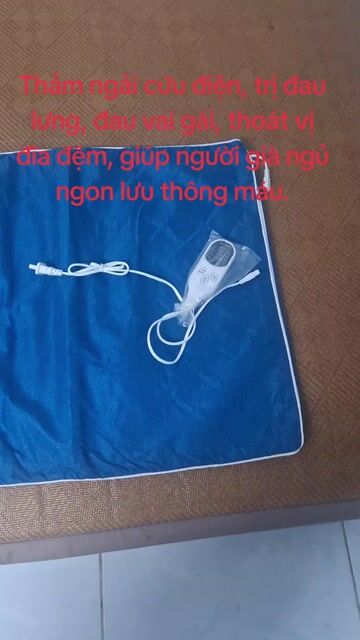 Đệm Ngải cứu điện giúp điều tri đau lưng vai gáy. Mua bán Nội thất, đồ gia dụng khác tại Huyện Hóc Môn Tp Hồ Chí Minh được đăng bởi Hồ Đăng  hình 1