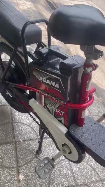 Xe đạp điện Asama màu Đỏ. Mua bán Xe đạp tại Quận 12 Tp Hồ Chí Minh được đăng bởi lê đức trúc hình 1
